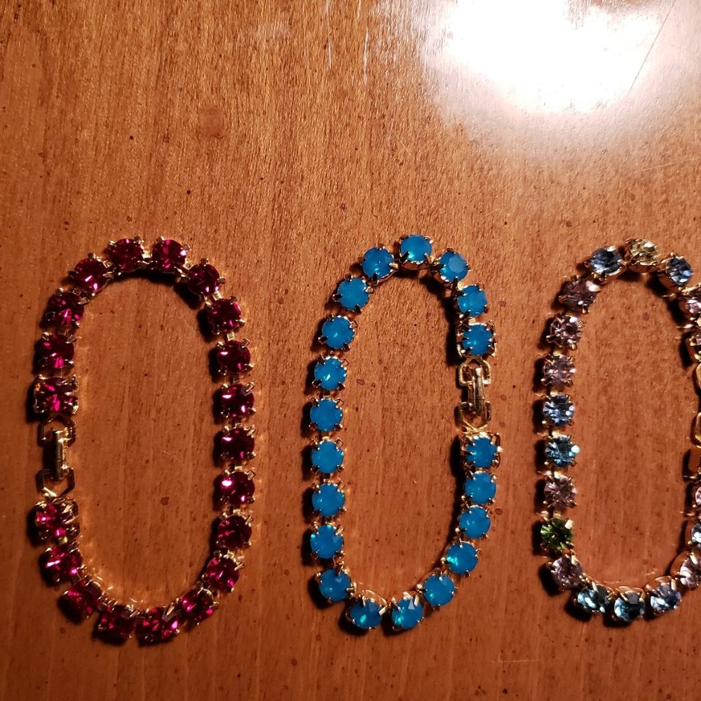 Handmade Swarovski Crystal Bracelets